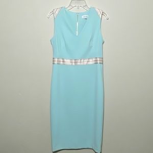 Calvin Klein straight line dress